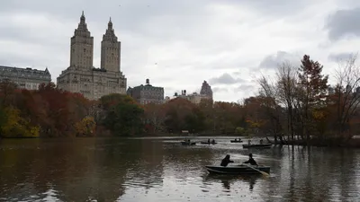 Boaters on the lake